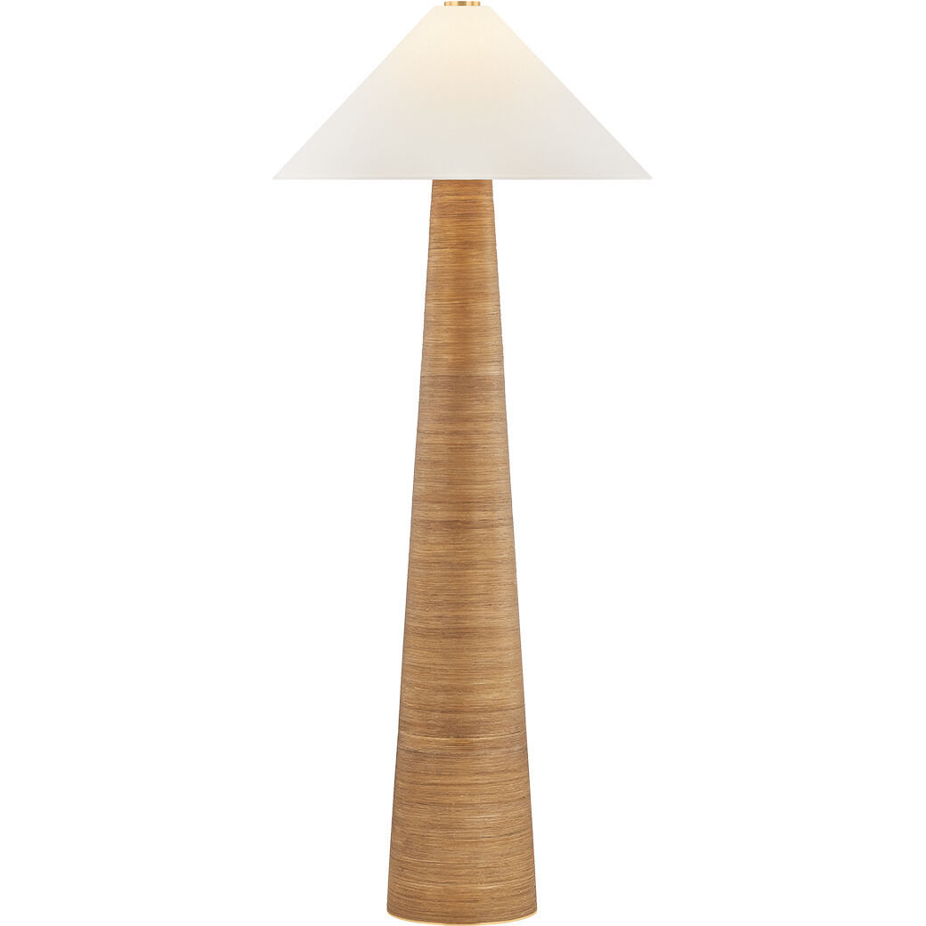 Haviland 64.25 inch 15.00 watt Aged Brass Floor Lamp Portable Light