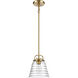 Current 1 Light 8 inch Satin Brass Pendant Ceiling Light