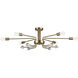 Ocala LED 24.25 inch Champagne Bronze Flush Mount Ceiling Light
