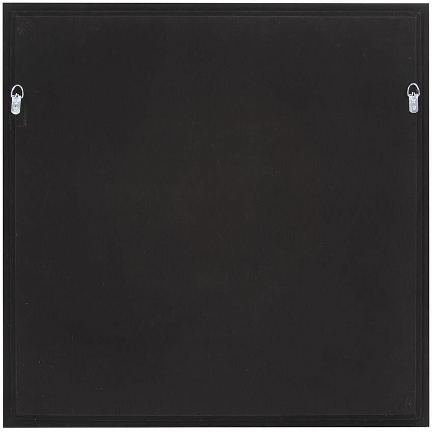 Abstract Chrysanthemum Blue/Natural/Black Shadowbox Art