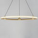 Nodes LED 32 inch Gold Ring Pendant Ceiling Light