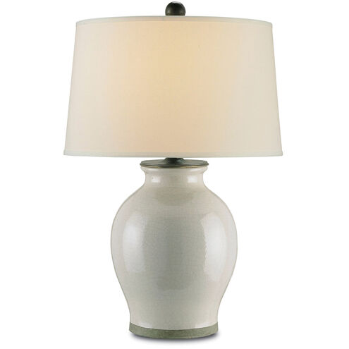 Fittleworth 30 inch 150 watt Feather Gray Table Lamp Portable Light
