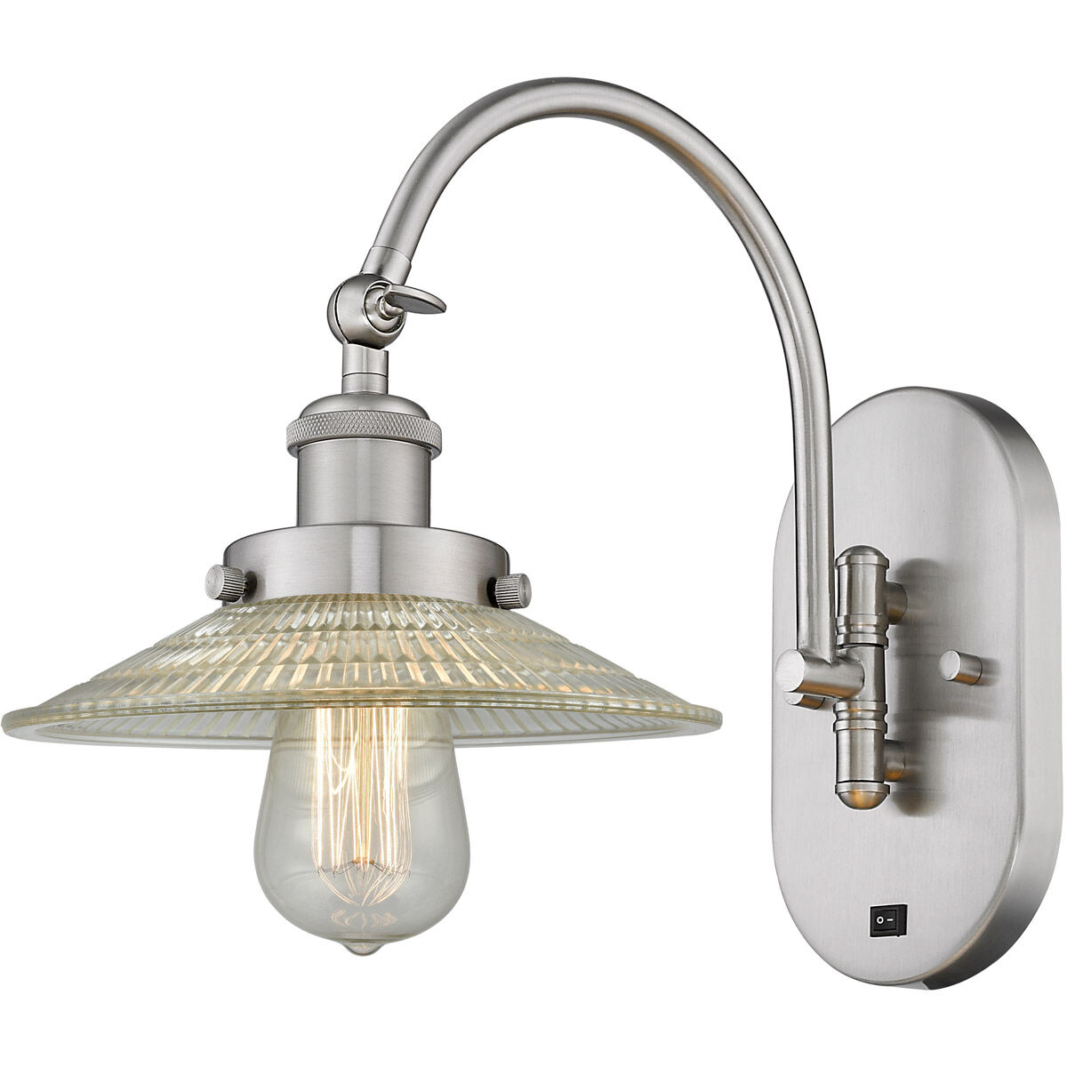 Franklin Restoration Halophane 1 Light 8.50 inch Wall Sconce