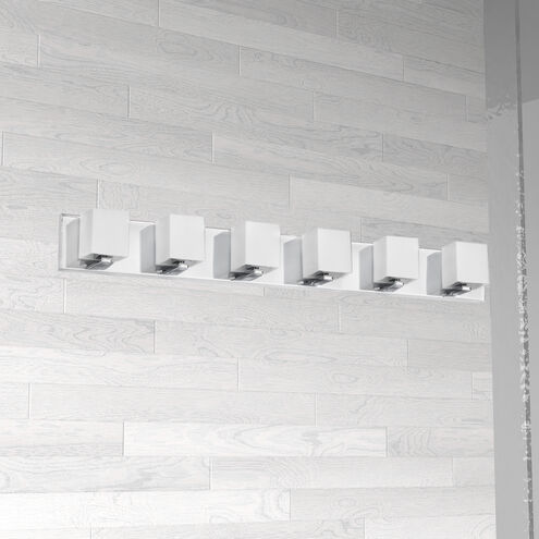 Verona LED 35.5 inch Polished Chrome Vanity Light Wall Light