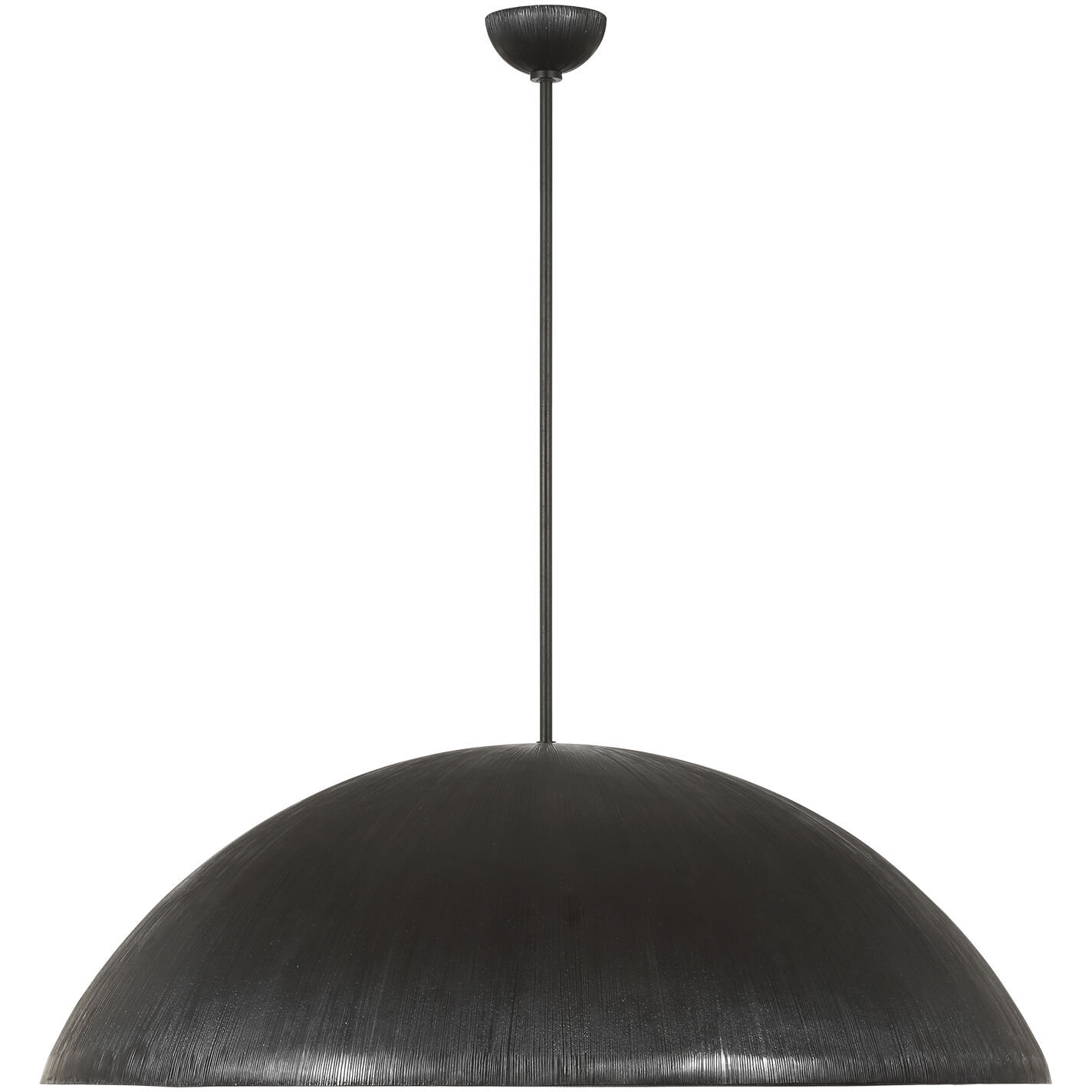 Kelly Wearstler Utopia LED 48 inch Aged Iron Sculpted Pendant Ceiling Light