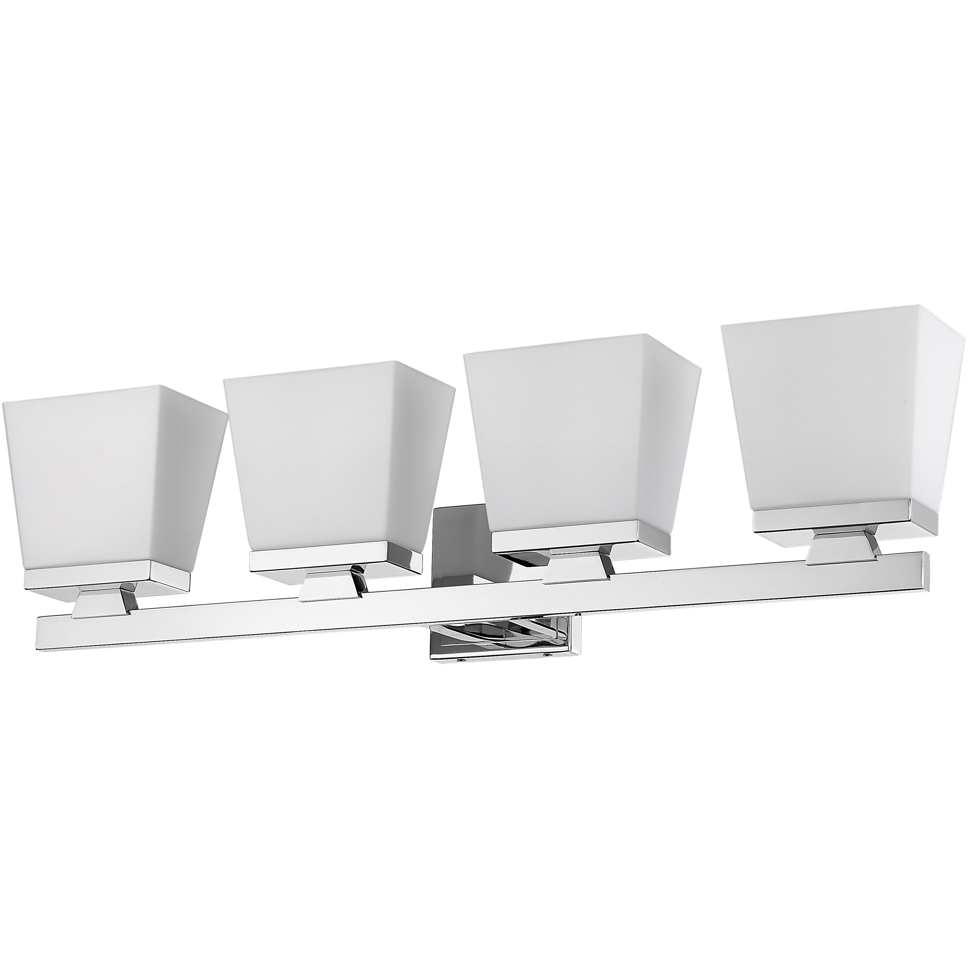Astor 4 Light 29 inch Chrome Vanity Wall Light