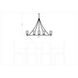 Sean Lavin Angelo 10 Light 48.13 inch Distressed Weathered Oak / Slate Grey Metal Chandelier Ceiling Light