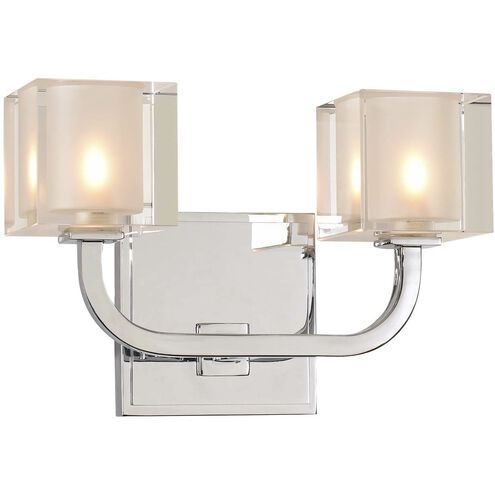 Arcata LED 10 inch Chrome Vanity Light Wall Light