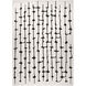Contemporary Luxe 158 X 118 inch Black/White Rug in 10 x 13