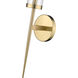 Canada 1 Light 6 inch Gold Wall Sconce Wall Light