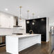 Neva LED 7 inch Brushed Gold Pendant Ceiling Light