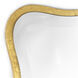 Candice 44 X 28 inch Gold Leaf Mirror, Rectangle