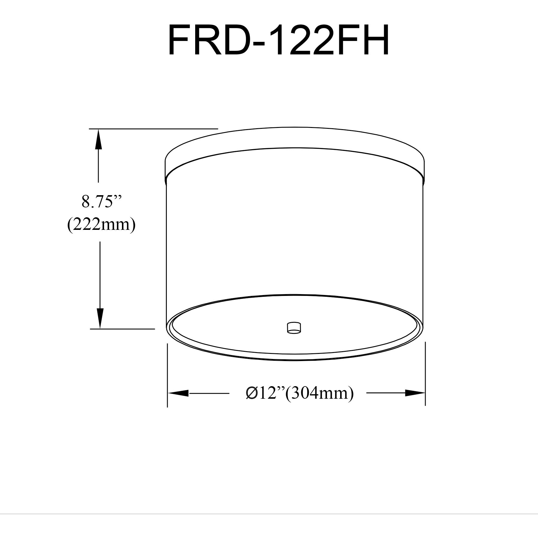 Frederica 2 Light 12 inch Aged Brass Flush Mount Ceiling Light in Black