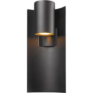 Amador LED 19 inch Black Outdoor Wall Light