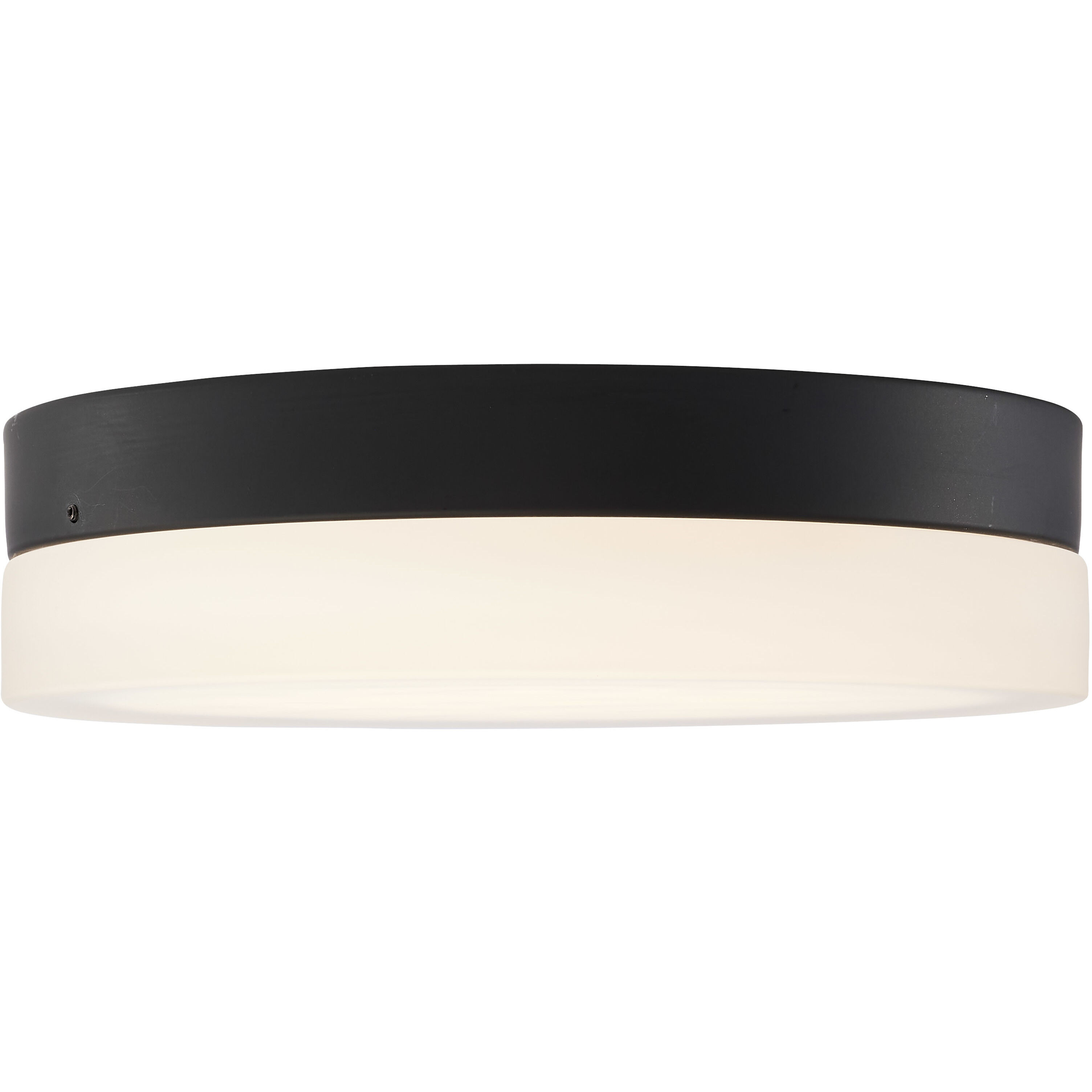 Pi LED 11 inch Black LED Flush Mount Ceiling Light