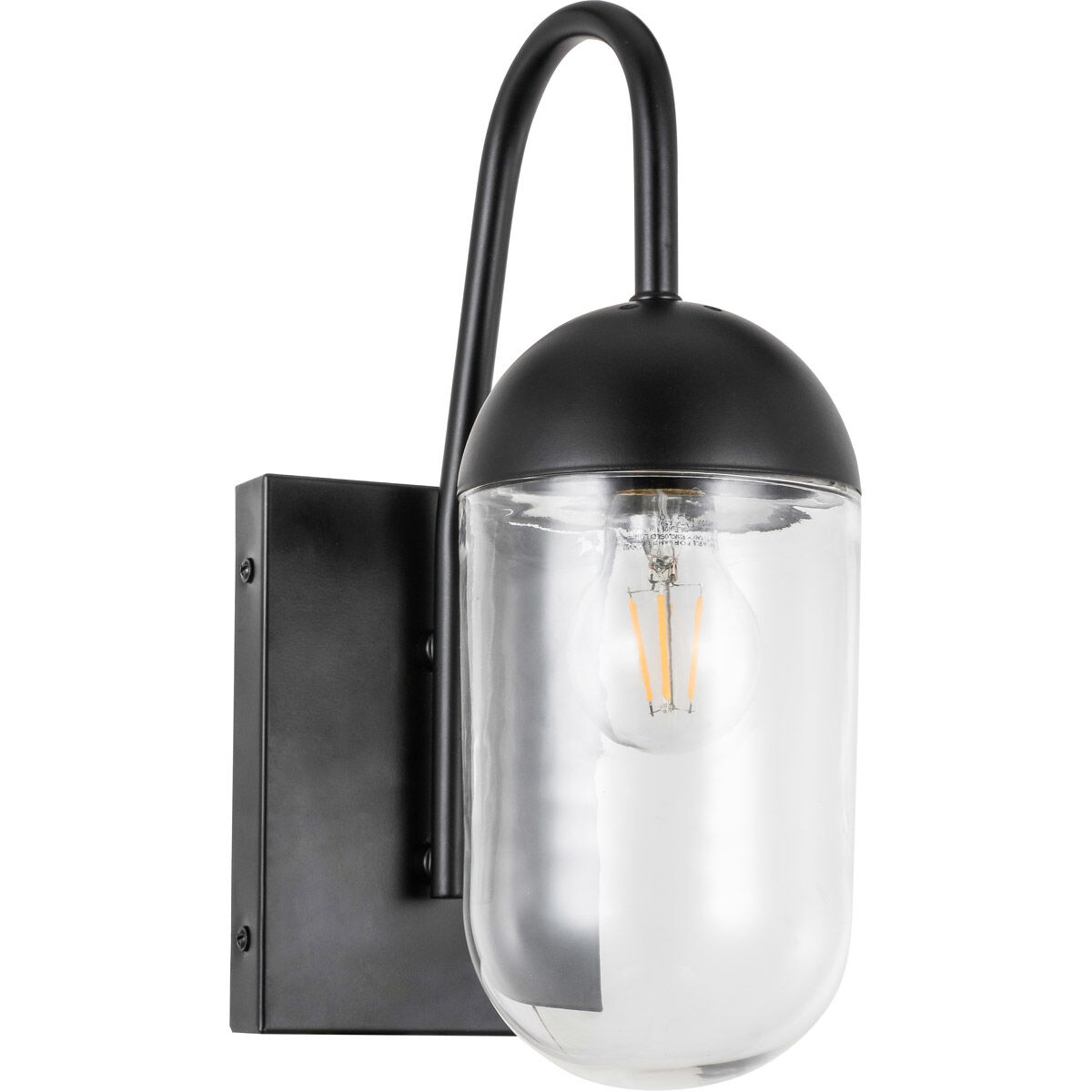 Kace 1 Light 4.8 inch Black Wall sconce Wall Light