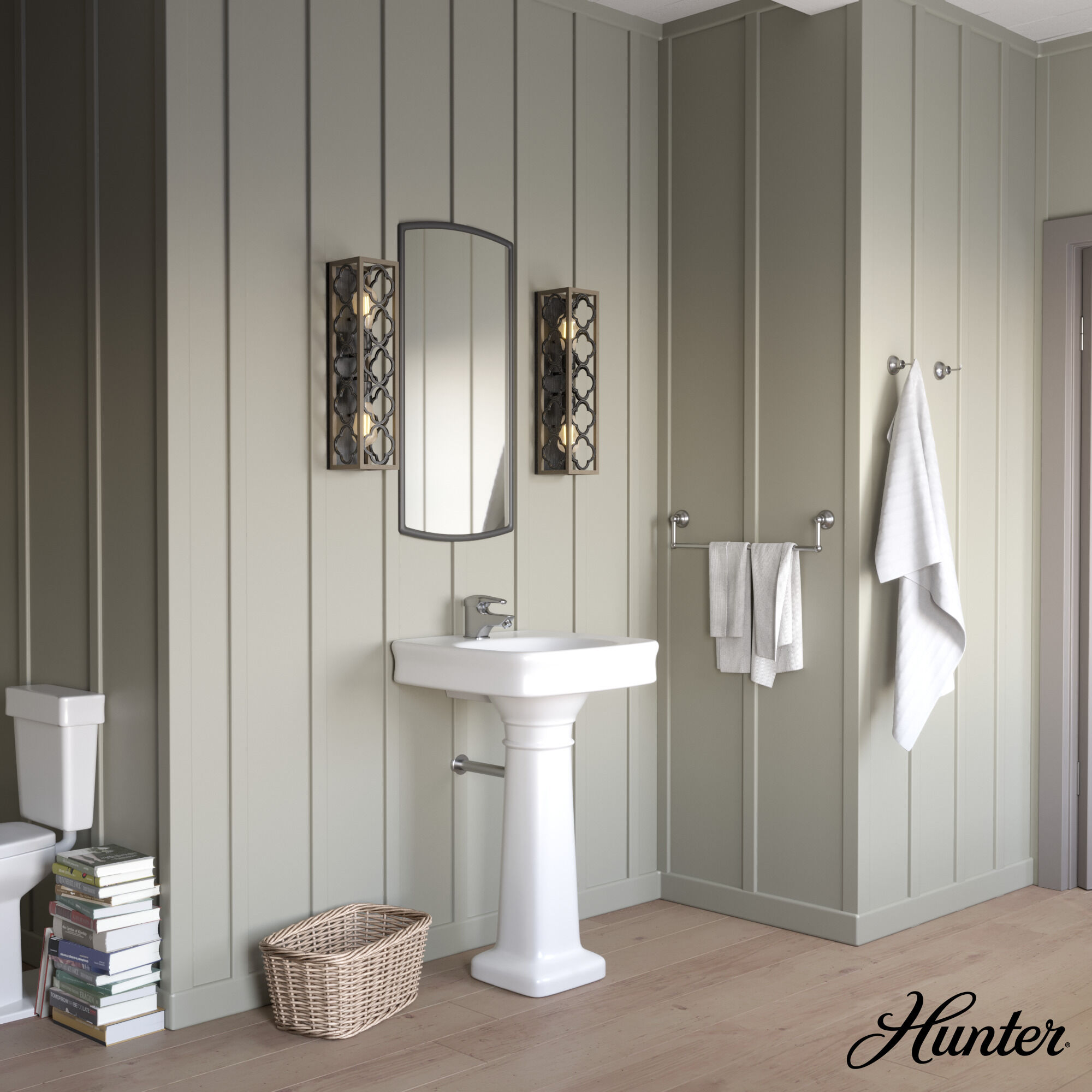 Gablecrest 2 Light 5 inch French Oak Wall Sconce Wall Light