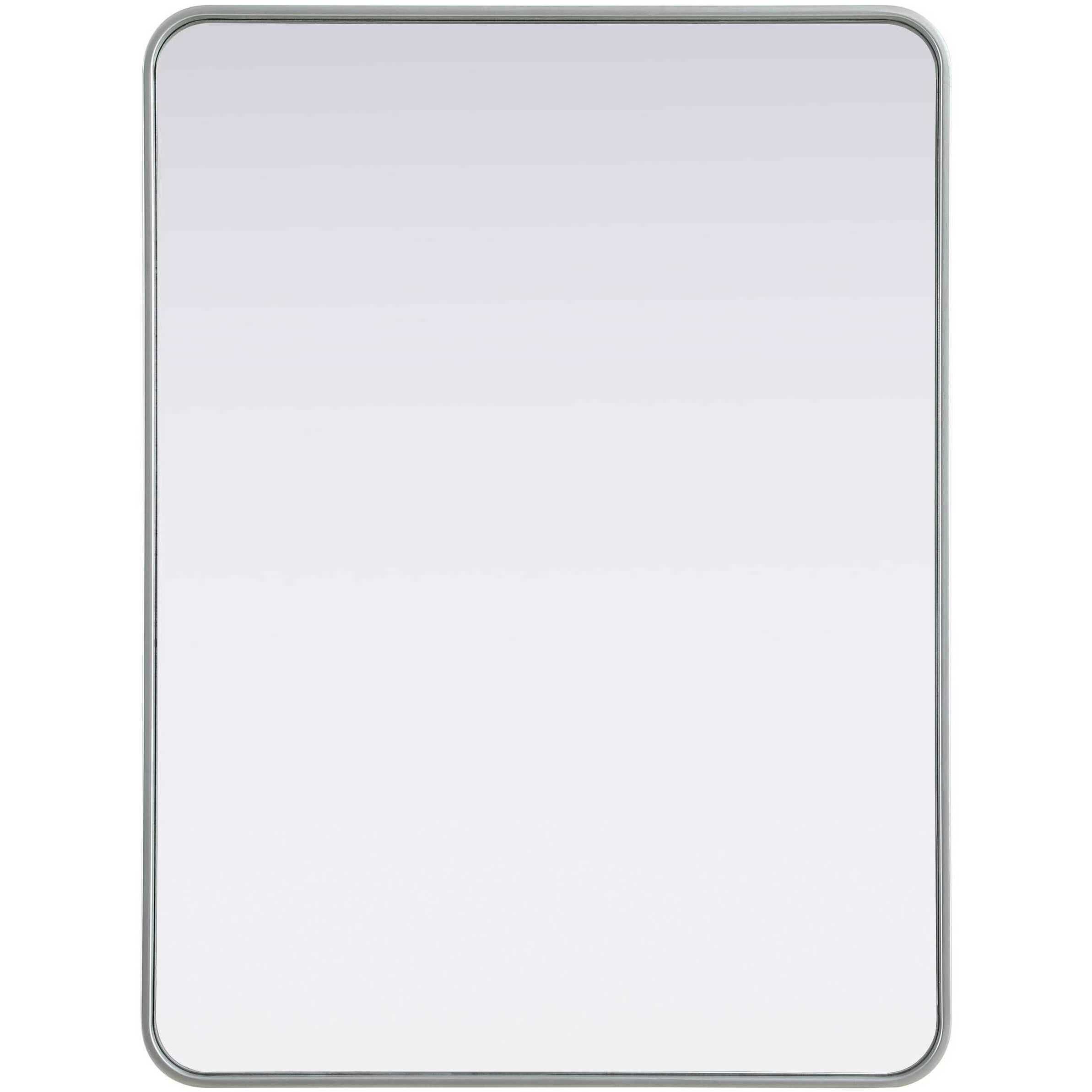 Remy 40 X 30 inch Silver Mirror