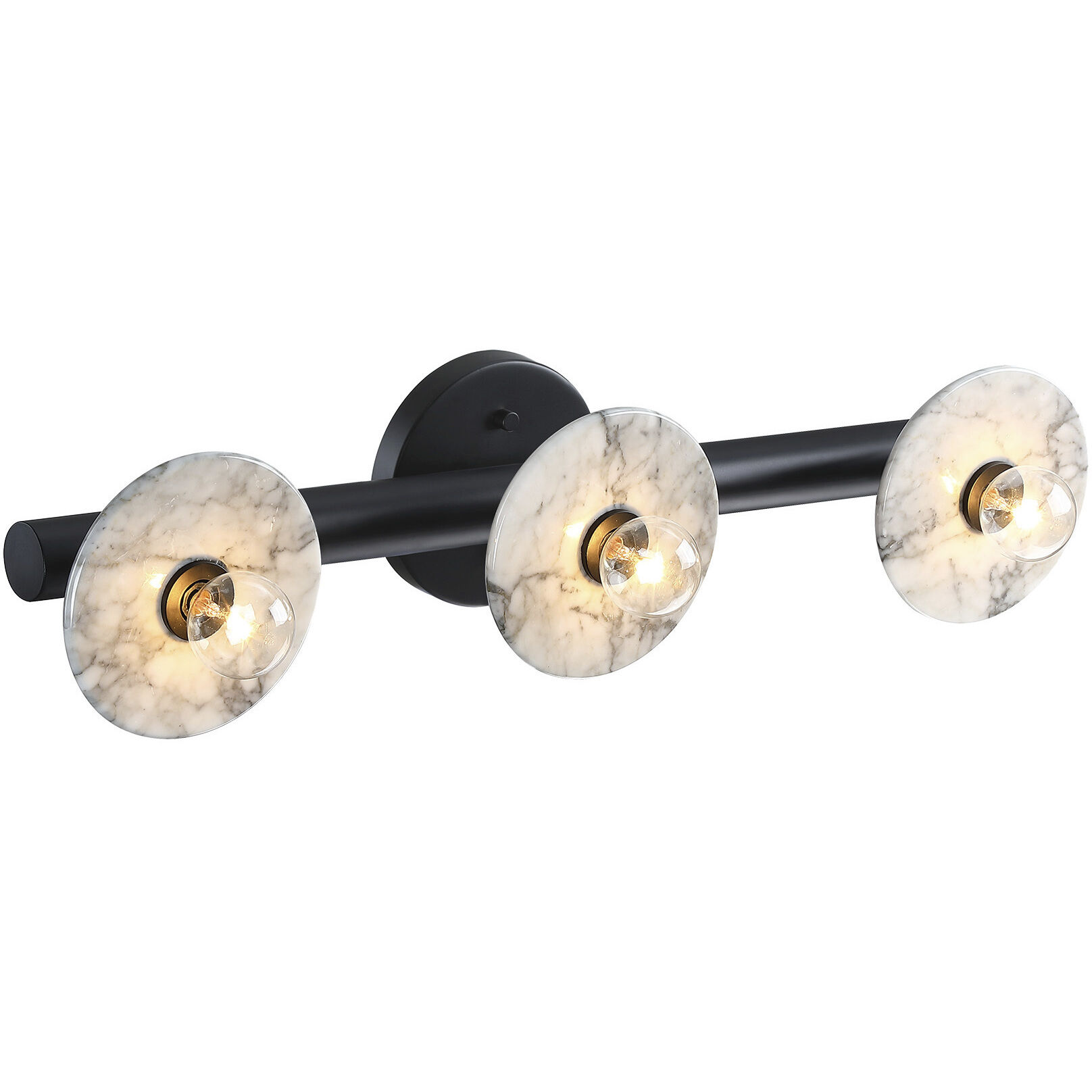 Fina LED 24.75 inch Matte Black Vanity Wall Light