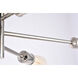 Newtown 5 Light 25 inch Polished Nickel Wall Sconce Wall Light