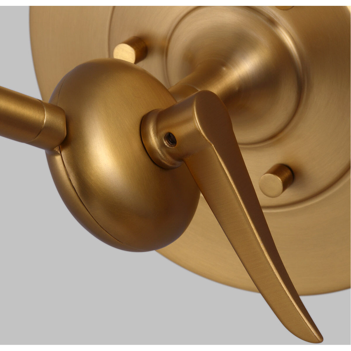 TOB by Thomas O'Brien Signoret 12.38 inch 25 watt Burnished Brass Task Sconce Wall Light