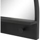 Ambry 45 X 28 inch Satin Black Entryway Mirror