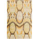 Scarborough 96 X 60 inch Bright Yellow, Khaki, Camel, Wheat, Tan, Mustard Rug