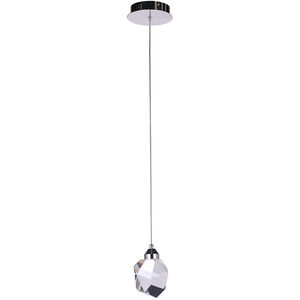 Euclid 3.88 inch Polished Nickel Pendant Ceiling Light