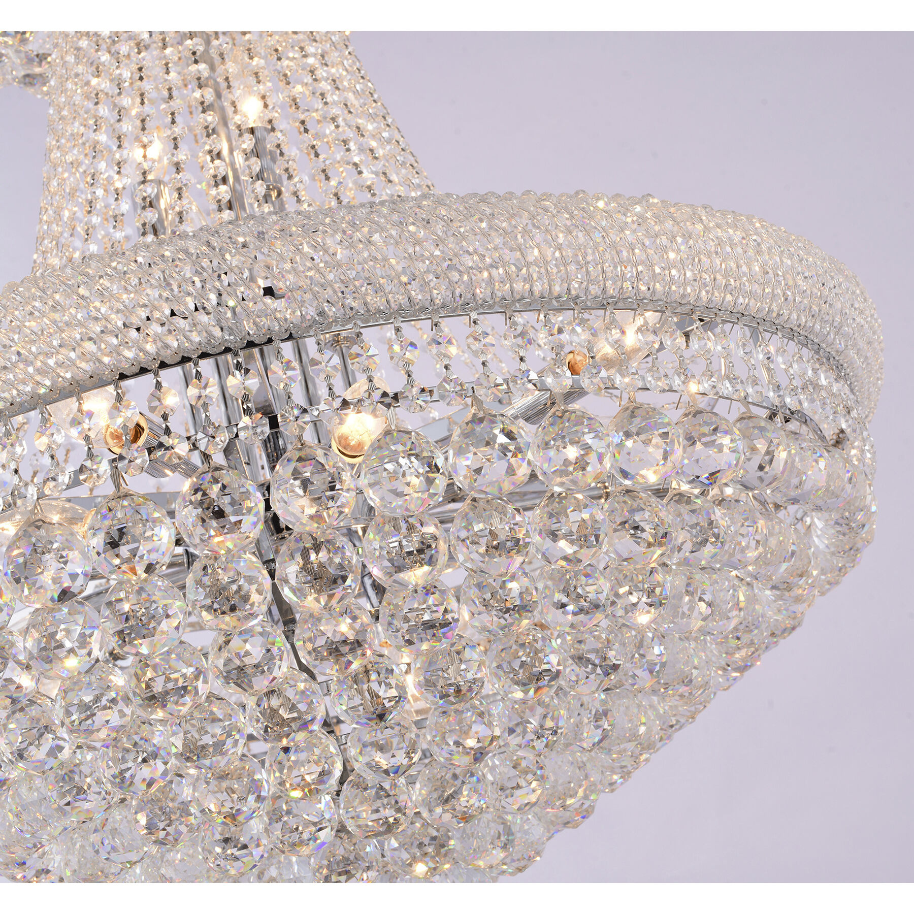 Canada 32 Light 30 inch Chrome Chandelier Ceiling Light