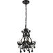 Kato 4 Light 13 inch Polished Black Pendant Ceiling Light