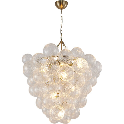 Canada LED 32 inch Brass Chandelier Ceiling Light