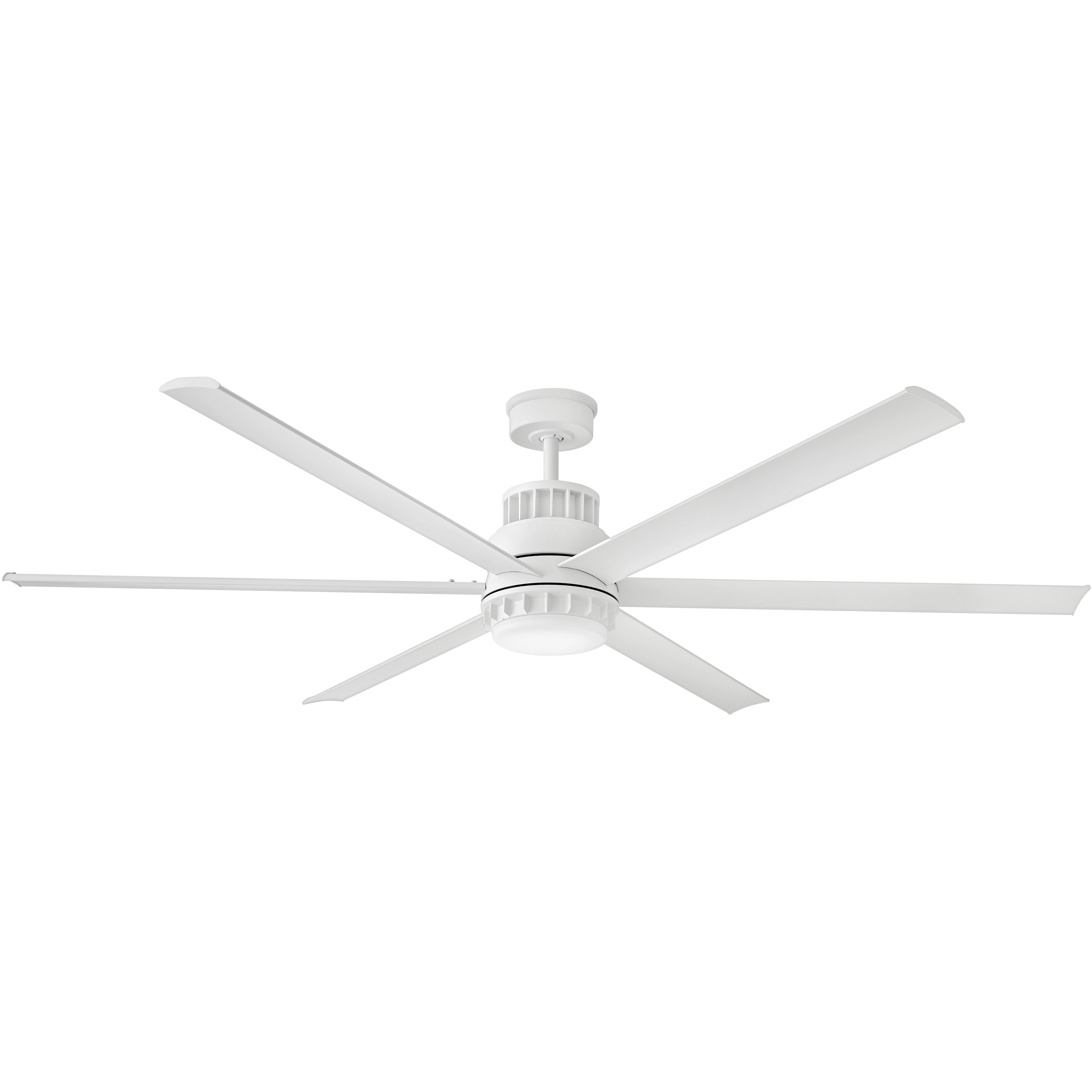 Draftsman 72 inch Matte White Fan