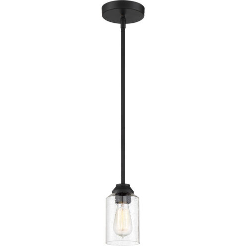 Neighborhood Chicago 1 Light 5 inch Flat Black Mini Pendant Ceiling Light