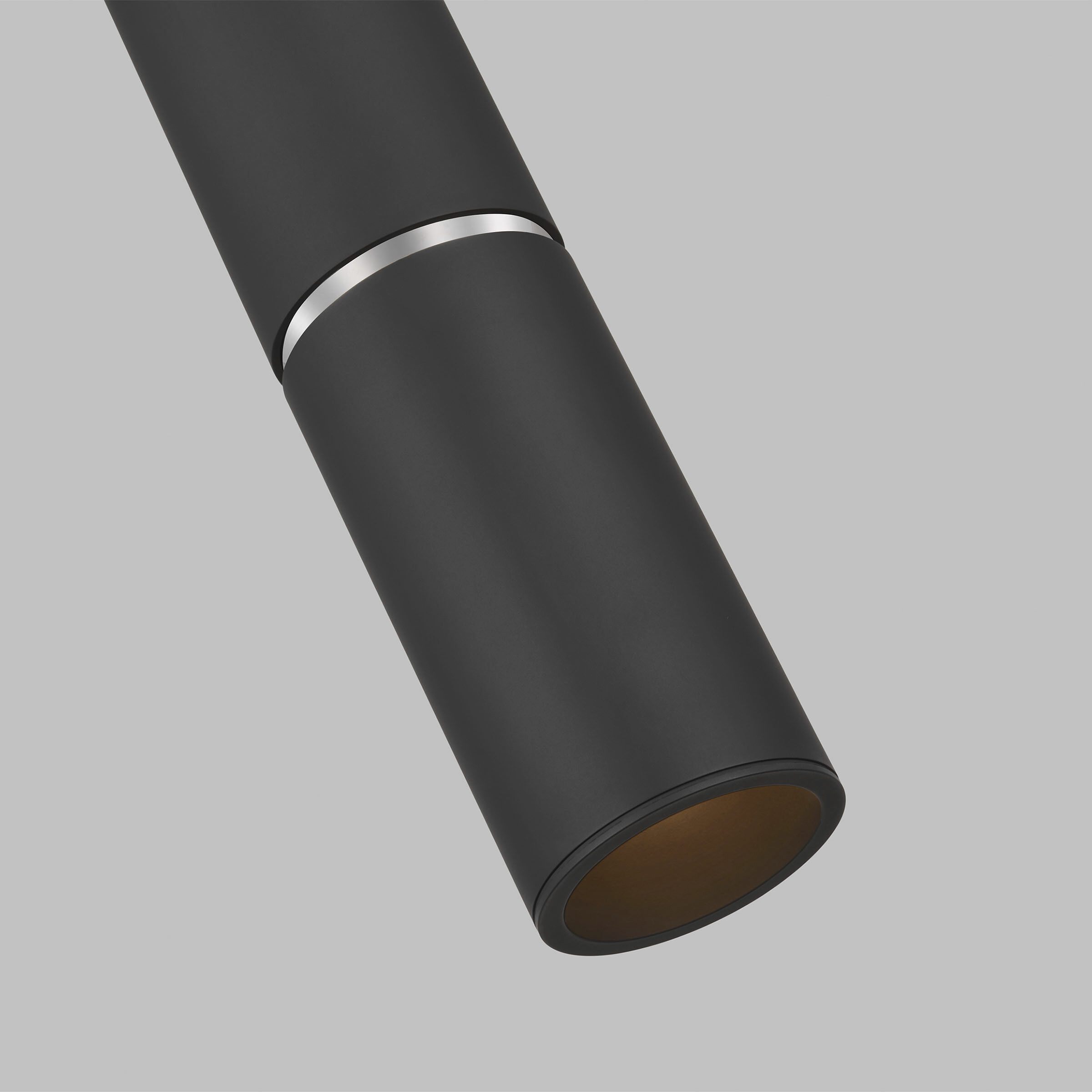 Mick De Giulio Sottile LED Nightshade Black Pendant Ceiling Light, Integrated LED