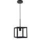 Resolute 1 Light 8 inch Black Pendant Ceiling Light