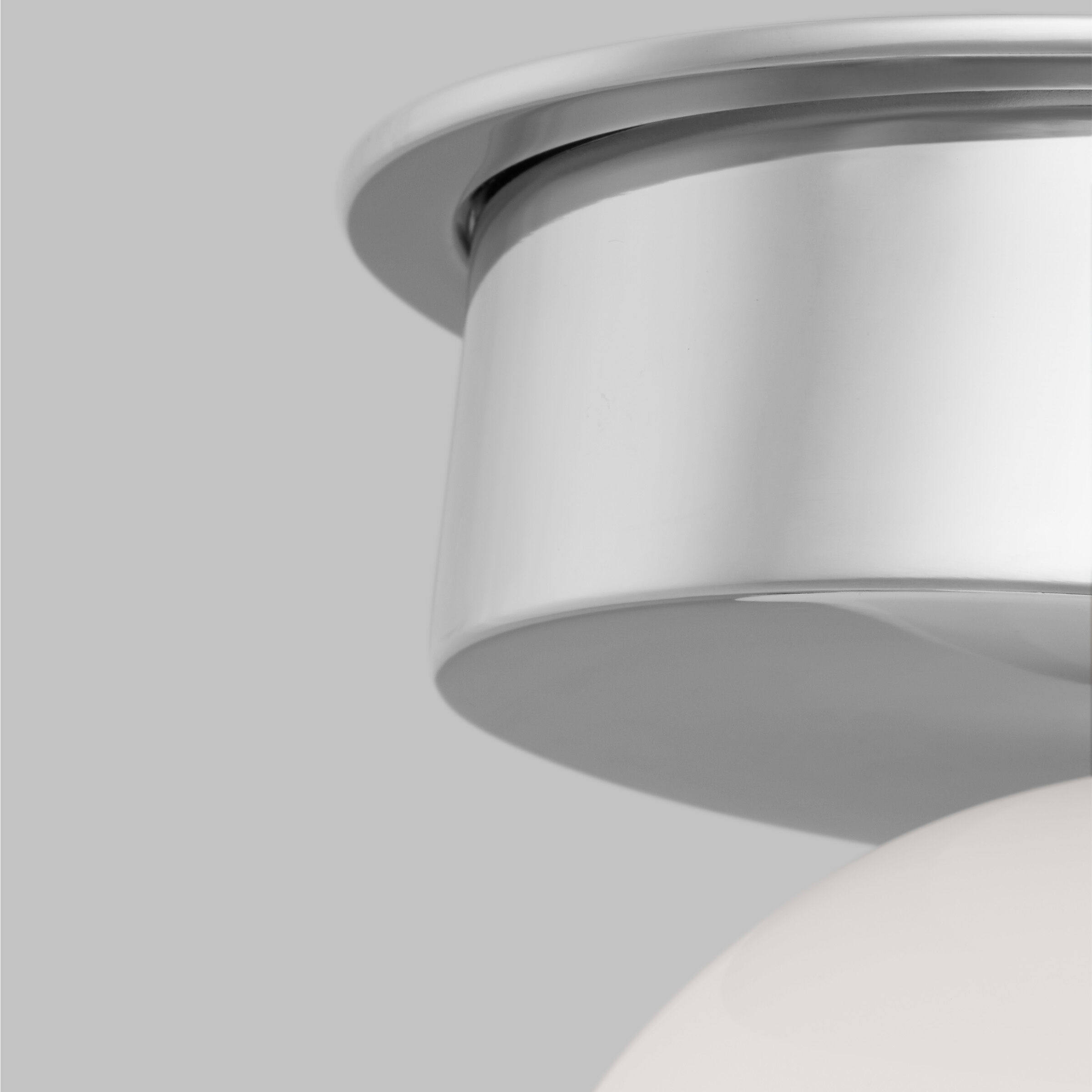 Kelly by Kelly Wearstler Nodes 1 Light 17.5 inch Polished Nickel Flush Mount Ceiling Light