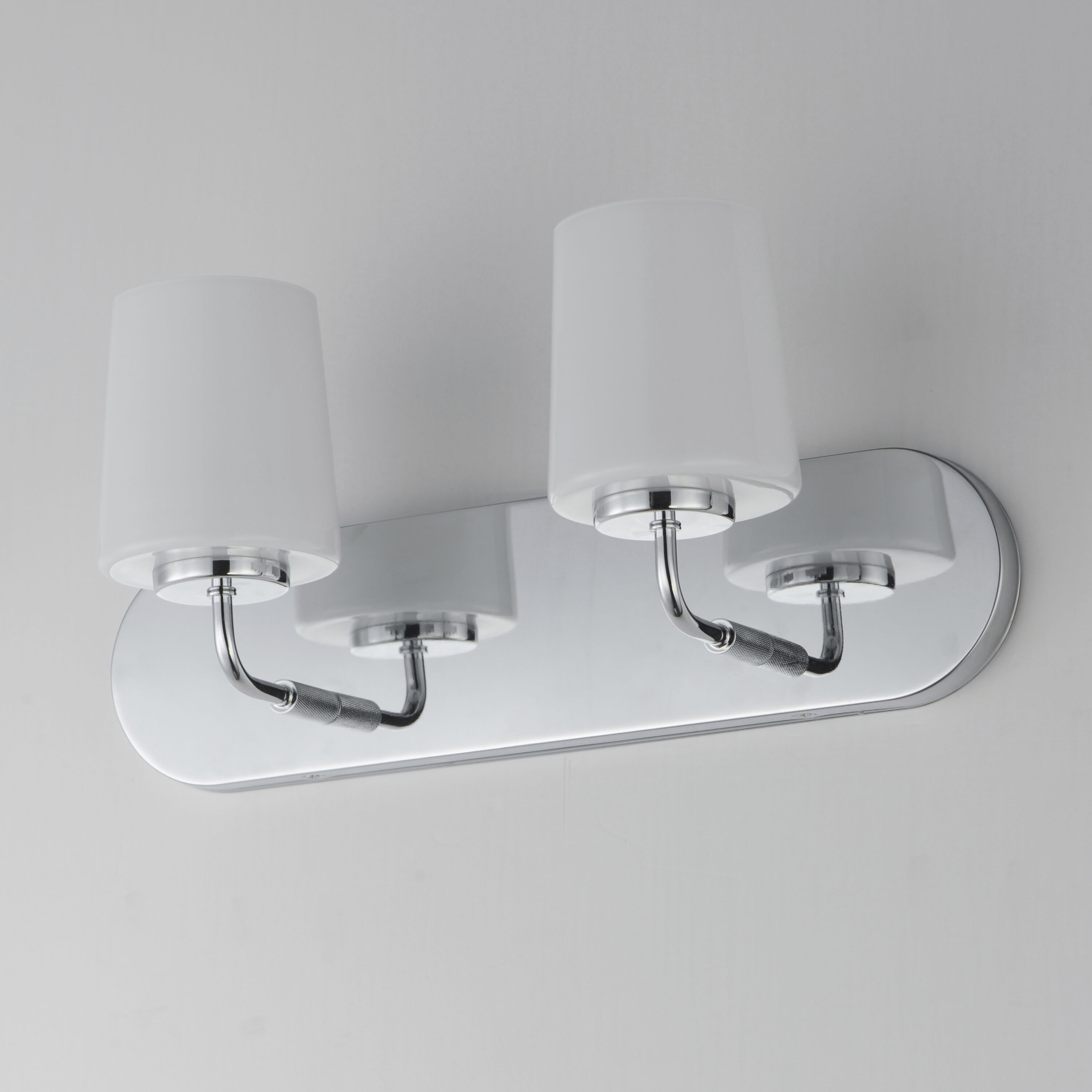 Durham 2 Light 18 inch Polished Chrome Bath Vanity Wall Light