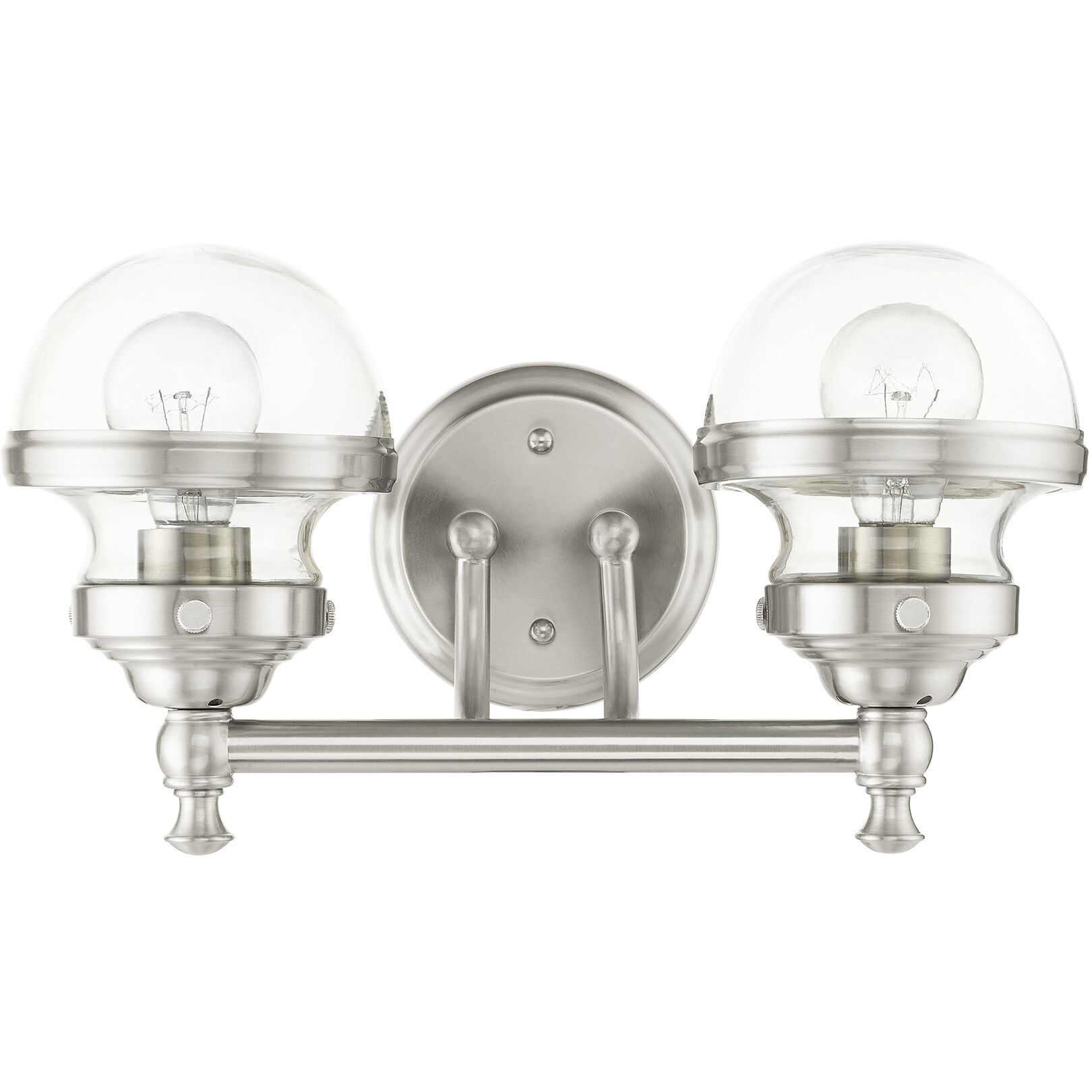 Oldwick 2 Light 15 inch Brushed Nickel Vanity Sconce Wall Light