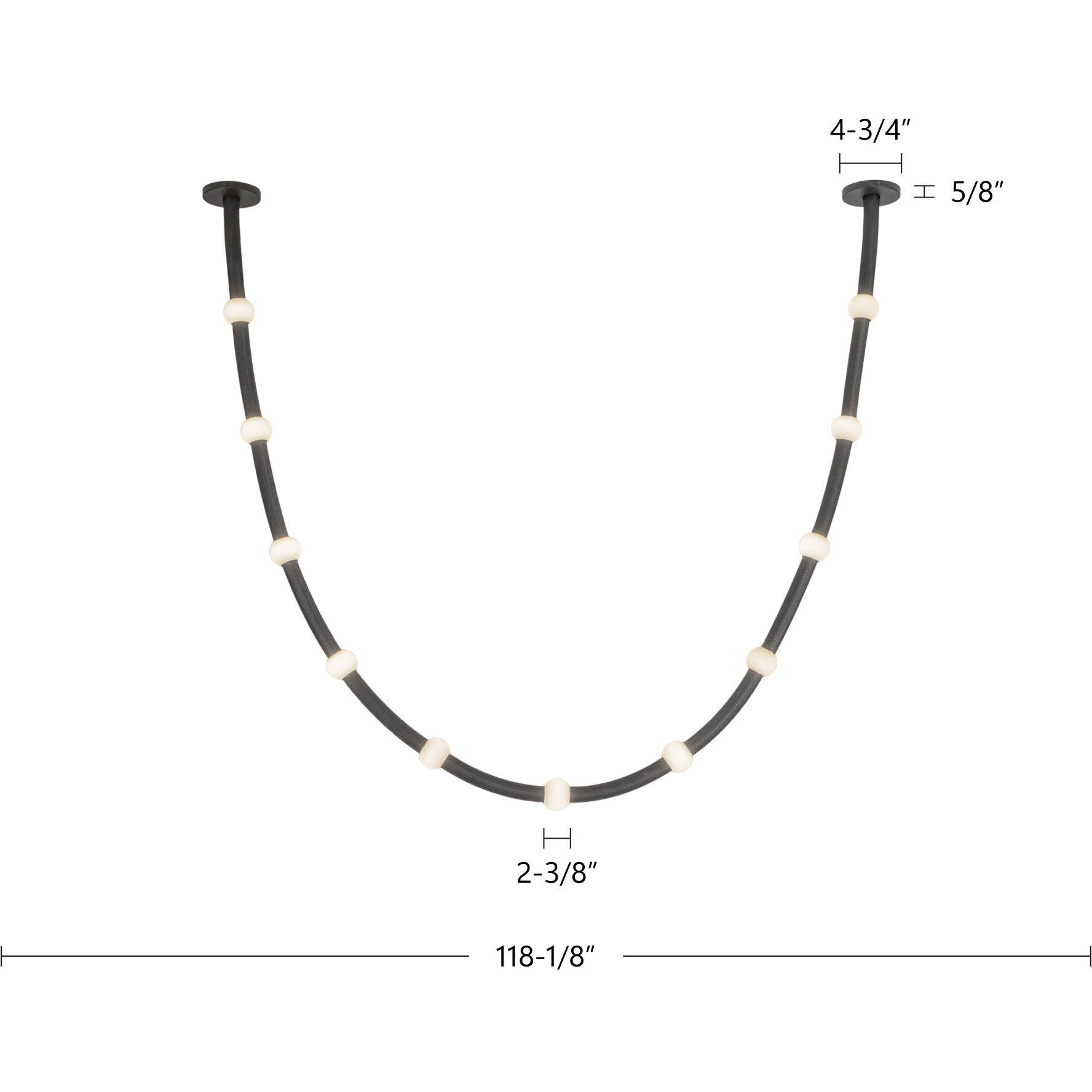 Corda Pendant Ceiling Light