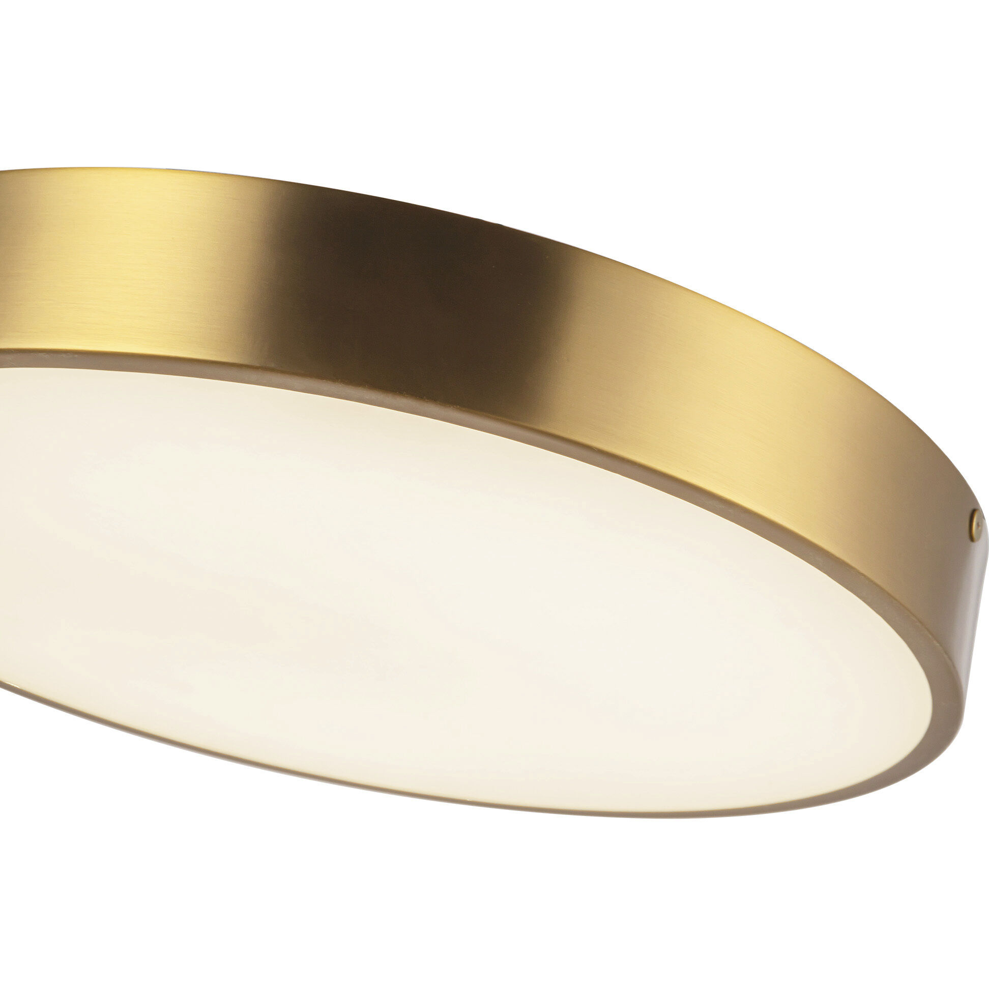Alora Mood Adelaide LED 15 inch Aged Gold Flush Mount Ceiling Light