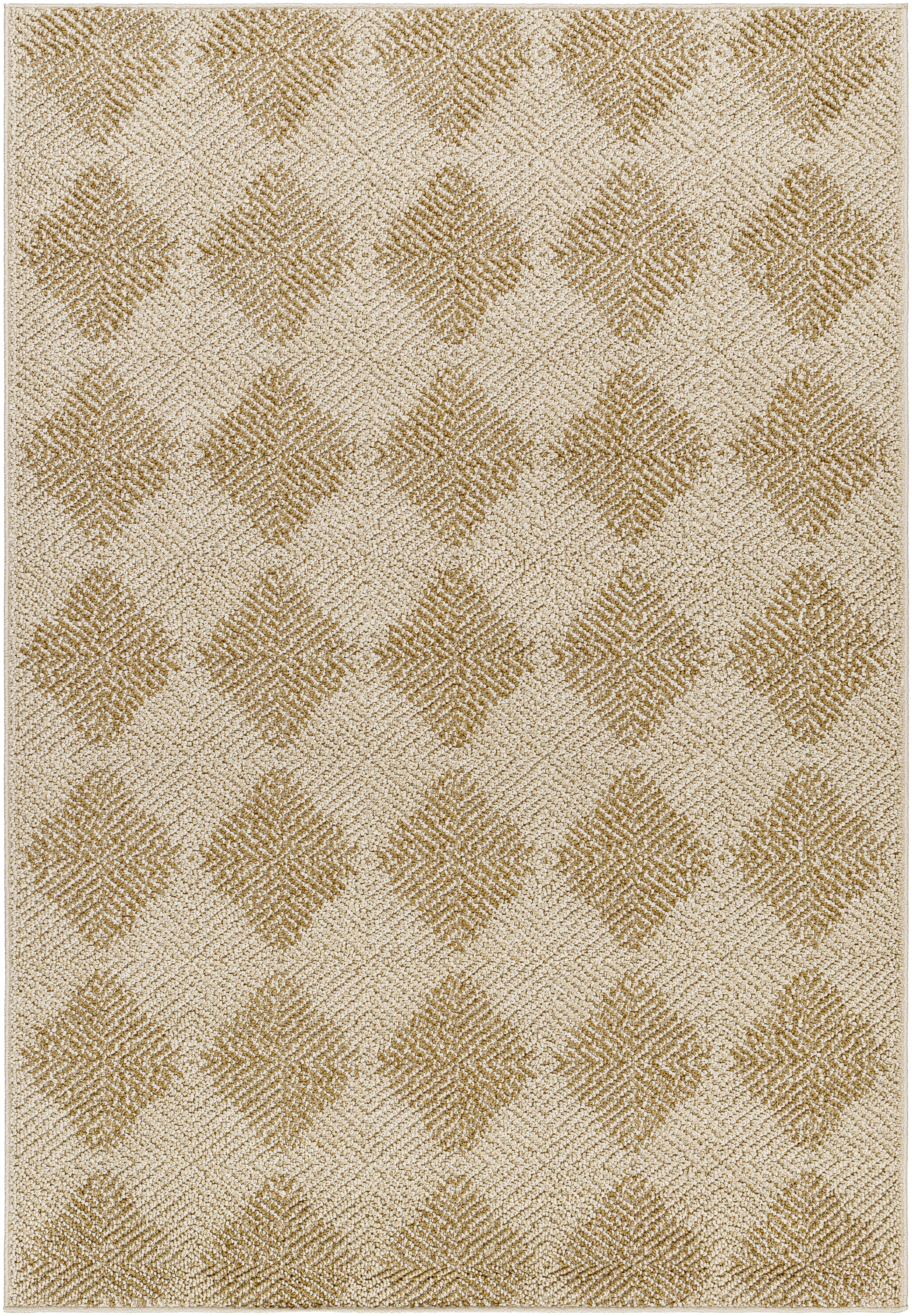 Rockport 84 X 63 inch Ivory Outdoor Rug, Rectangle