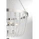 Bergamo 4 Light 19.88 inch Antique Nickel Pendant Ceiling Light