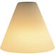 Inari Silk Glass 7 inch Pendant Glass Shade in White