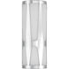 Royston Bath Sconce Wall Light in Polished Chrome