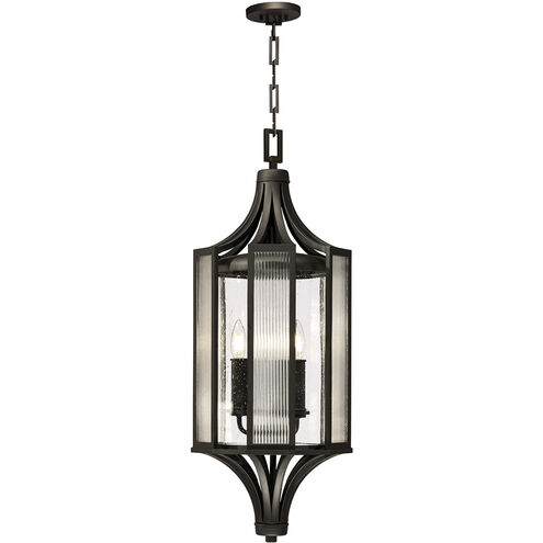 Bristol 3 Light 11.9 inch Black Pendant Ceiling Light