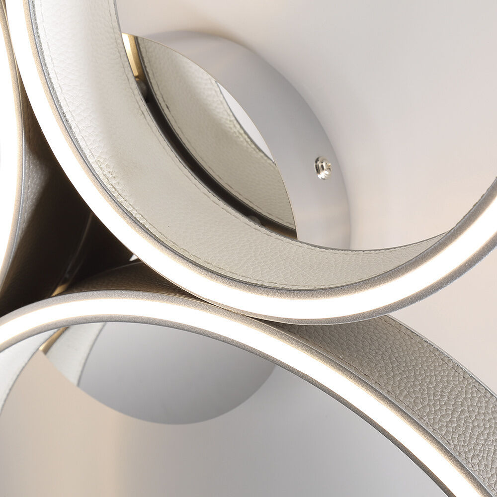 Verdura LED 24.5 inch Grey Flush Mount Ceiling Light
