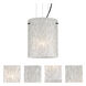 Tamburo 8 1 Light Black Cable Pendant Ceiling Light