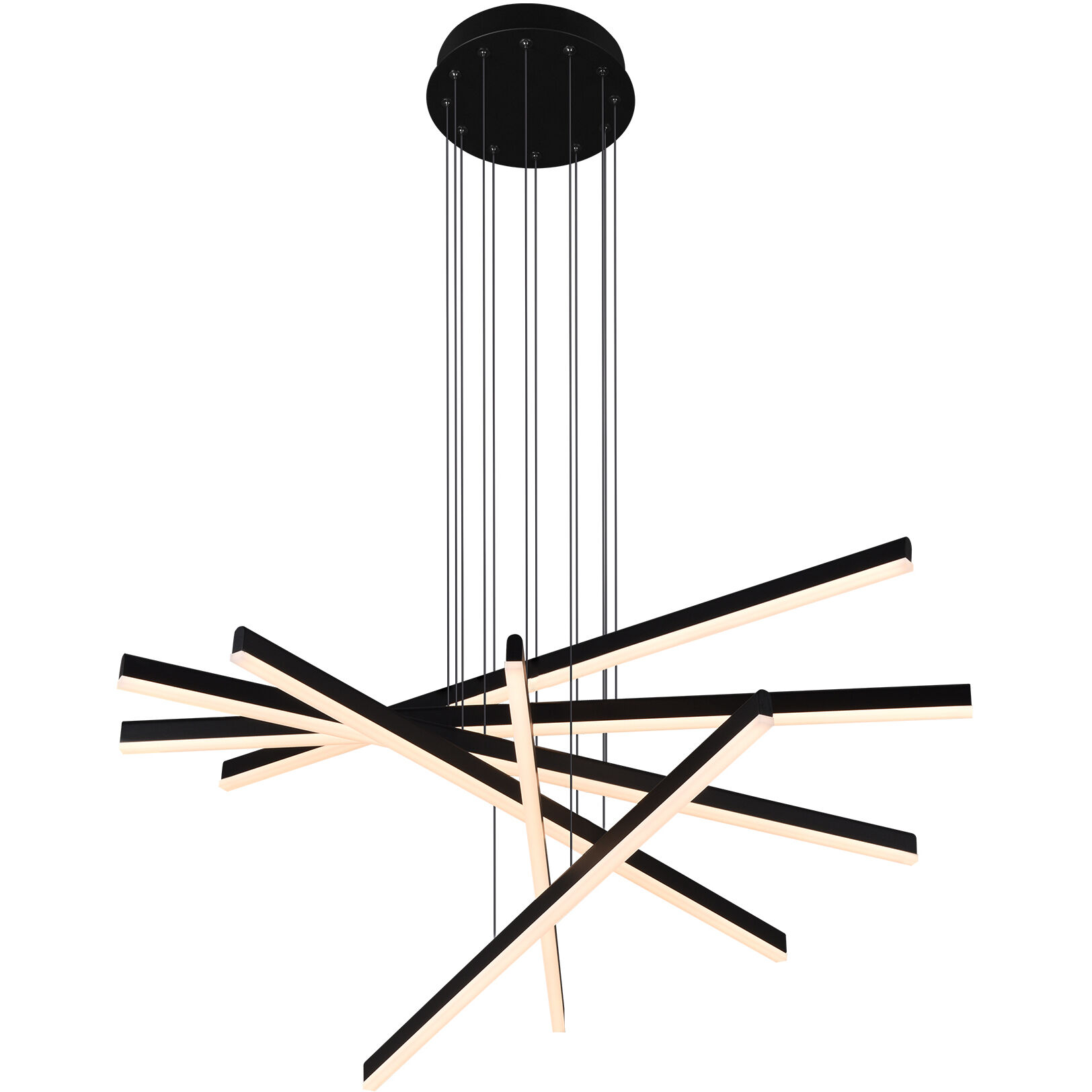 Sirius 32.25 inch Black Pendant Ceiling Light