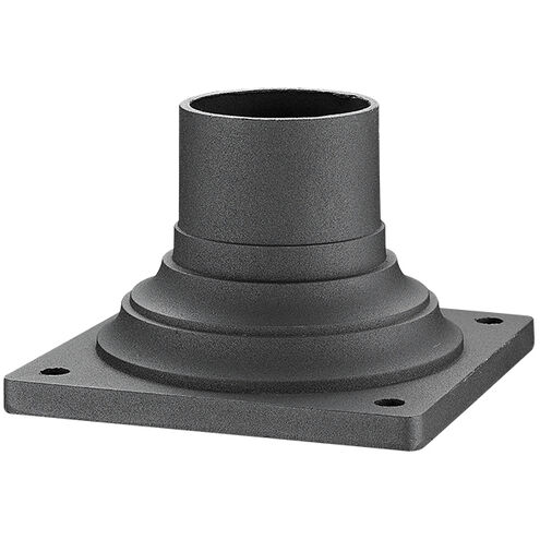 Pier Mounts Black Outdoor Posts + Hardware