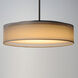 Prime LED 20 inch Satin Nickel Single Pendant Ceiling Light